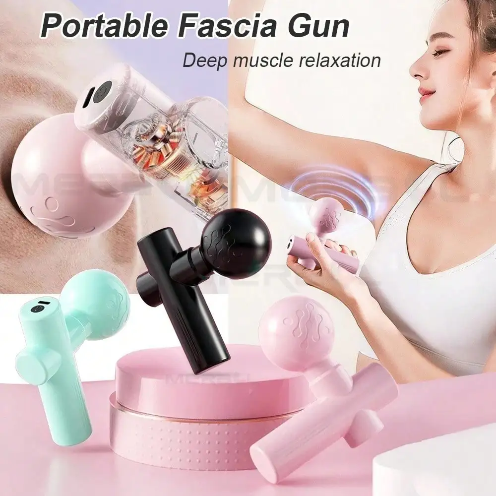 Massage Gun - 2026 Mini Masaj Tabancası Fasya Makinesi