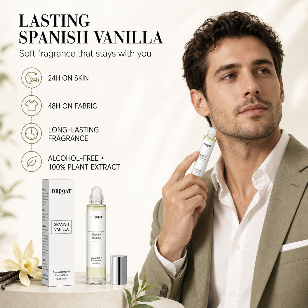 Body Oil - Beyaz Oud Feromonlu Vücut Yağı 10