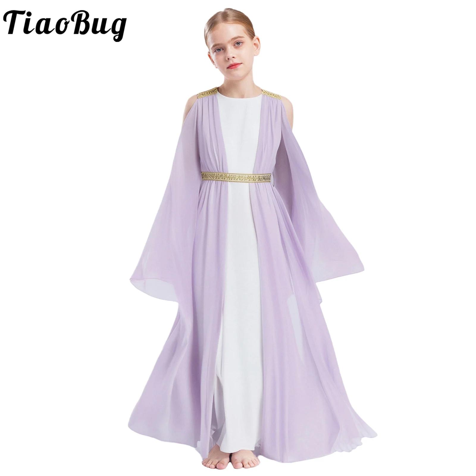 Bathrobe - Kızlar Athena Kostümü Yunan Prenses Elbisesi