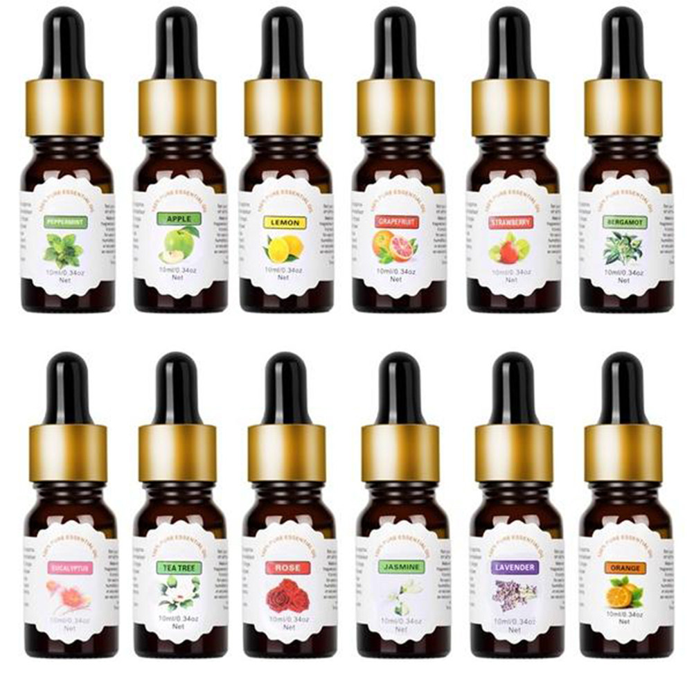 Aromatherapy Diffuser - 10 ml Saf Limon Esans Yağı,