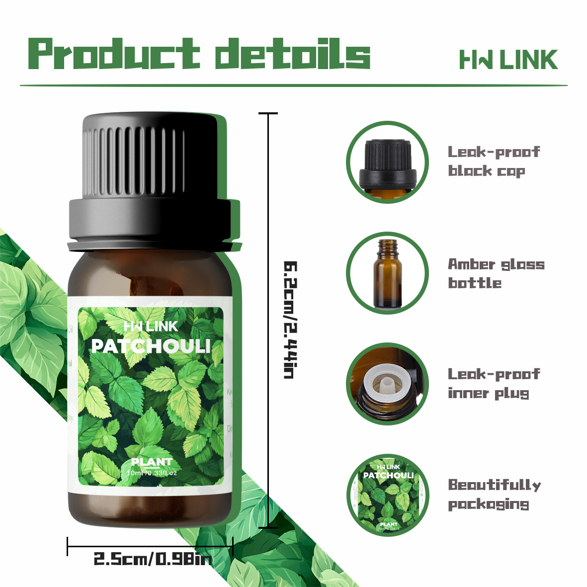10ml Paçuli Esansiyel Yağı, Ev - Aromatherapy Diffuser incelemesi ve fiyatı