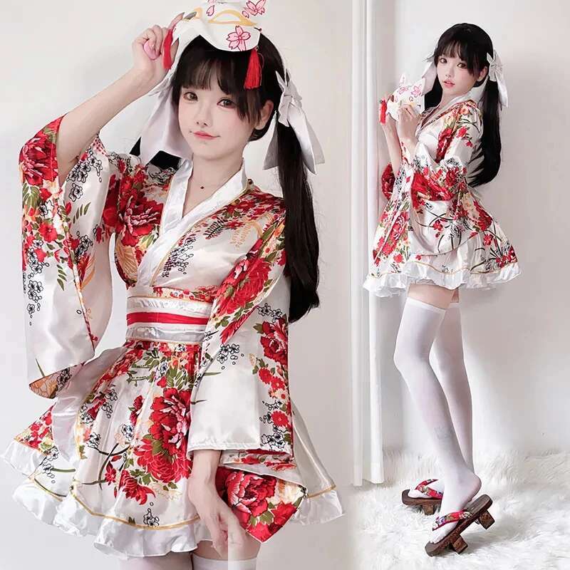 Japon modifiye Kimono elbise k - Bathrobe incelemesi ve fiyatı