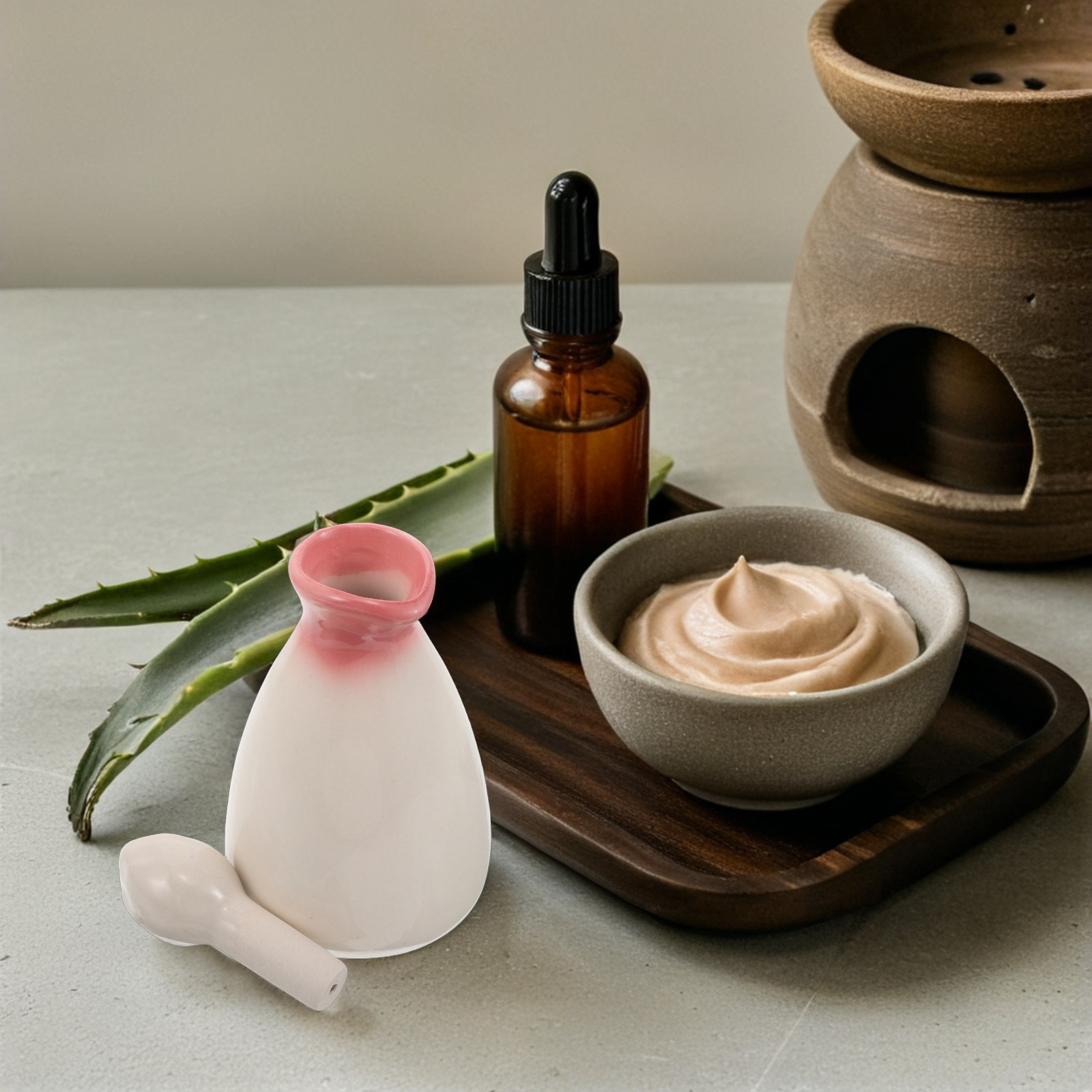40Ml Seramik Uçucu Yağ Şişesi  - Spa Massager incelemesi ve fiyatı