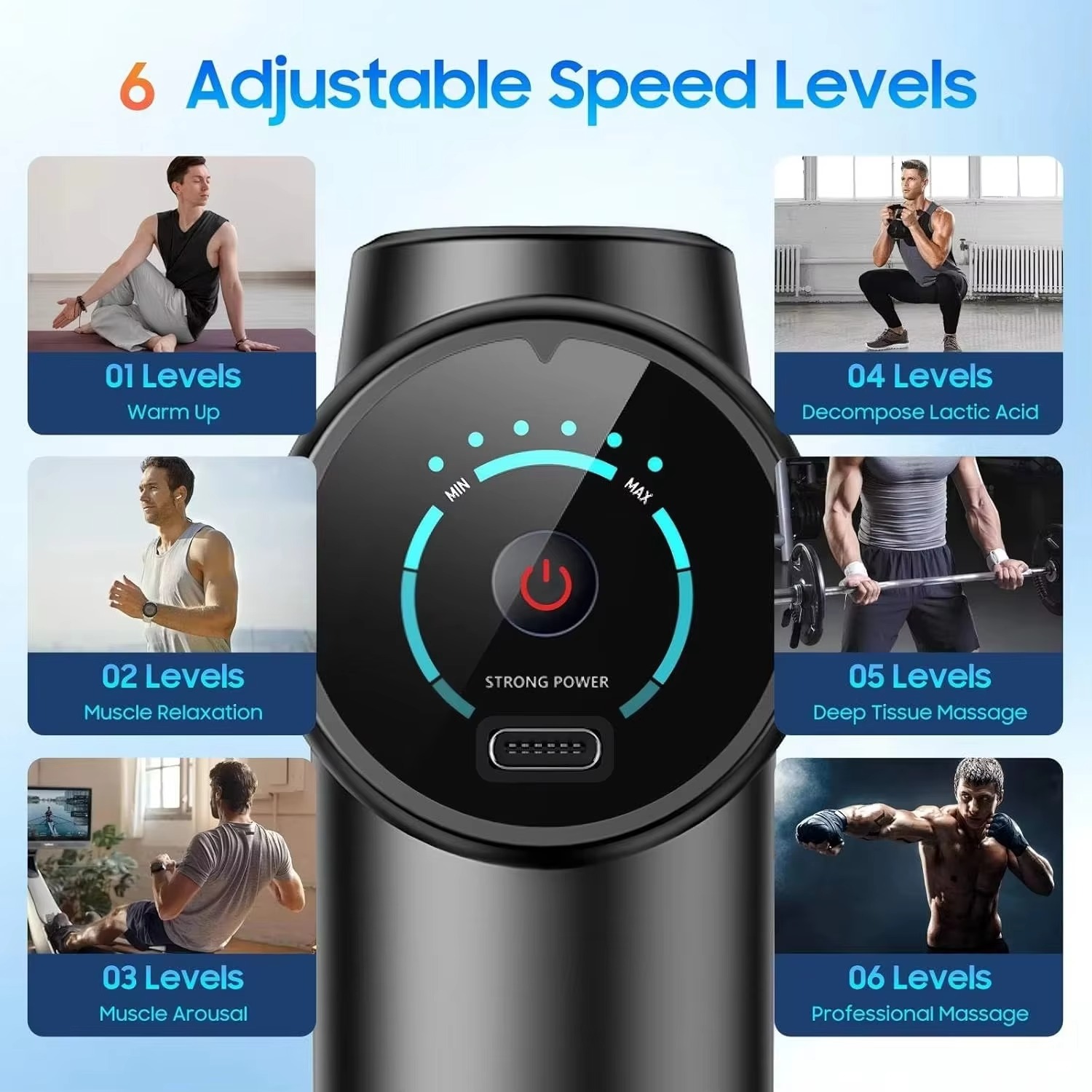 Taşınabilir, Titreşimli, Elekt - Massage Gun incelemesi ve fiyatı