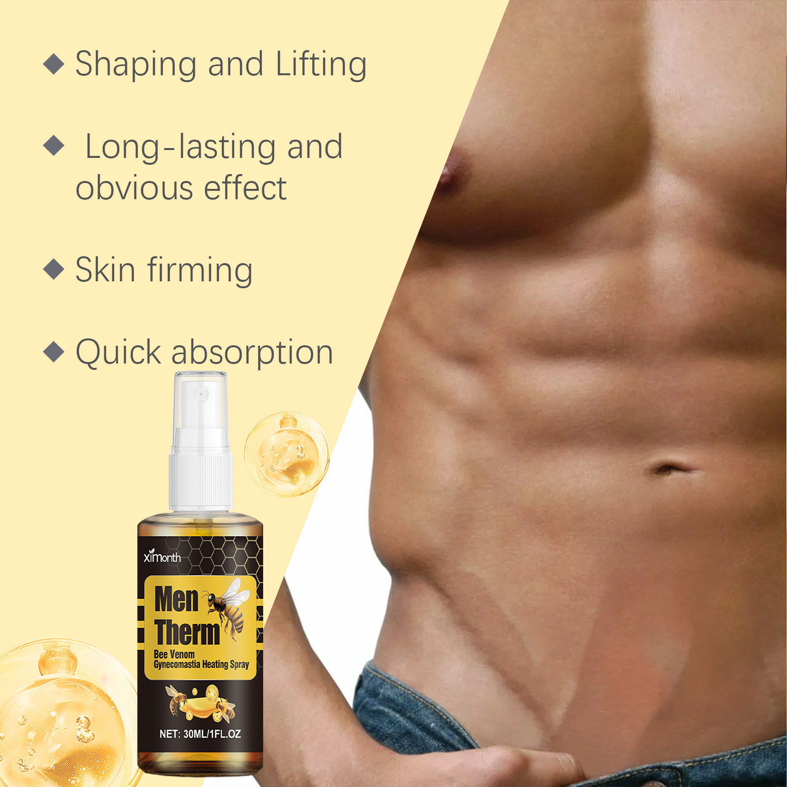 Arı Zehri Jinekomasti Isıtıcı  - Body Oil incelemesi ve fiyatı