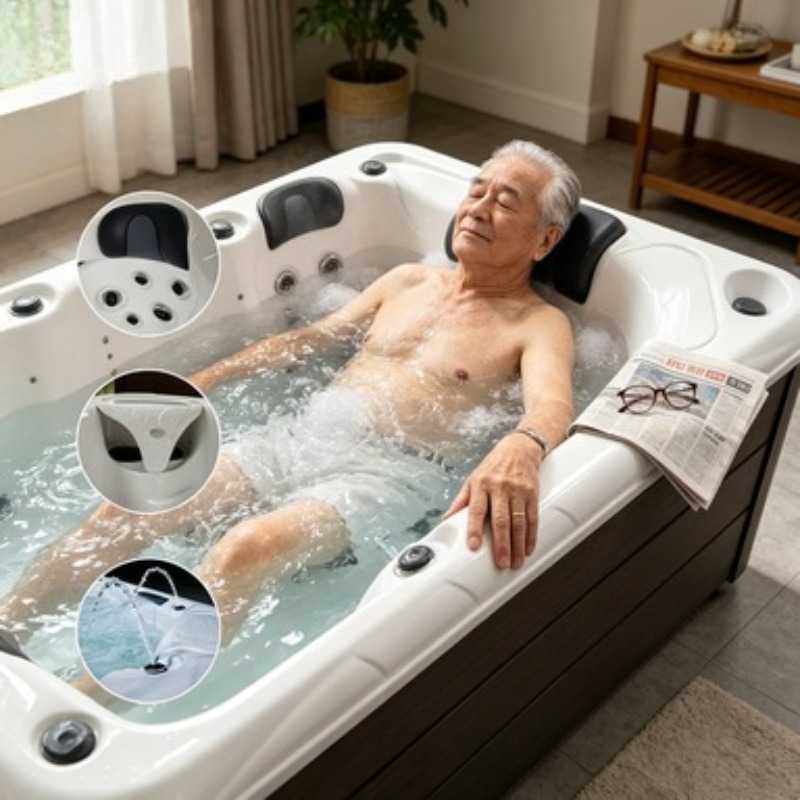 Masajlı Küvet Akrilik Jakuzili - Hot Tub incelemesi ve fiyatı