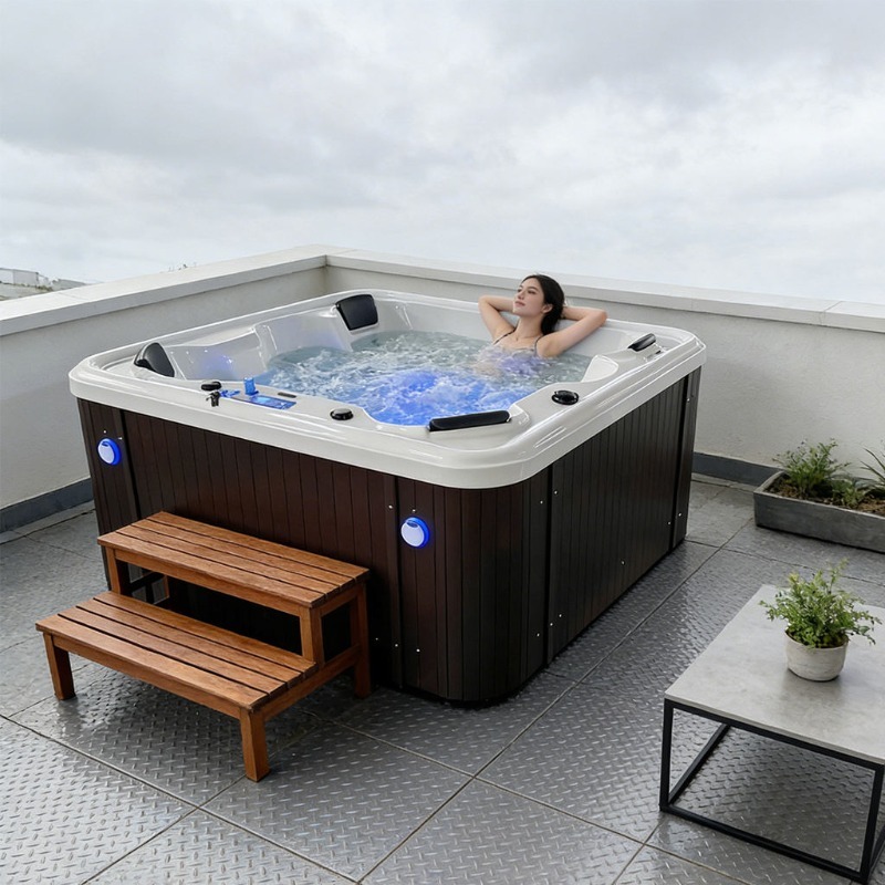 Masajlı Küvet Akrilik Jakuzili - Hot Tub incelemesi ve fiyatı