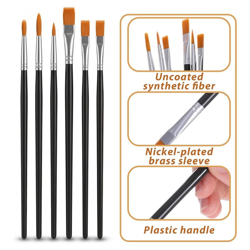 ABGH-12 Adet Yüz Boyama Fırças - Body Brush incelemesi ve fiyatı